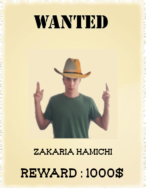 Affiche Zak